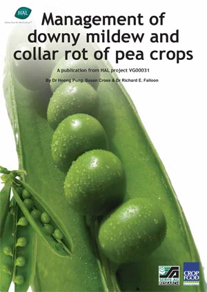 Brochure - Management of downy mildew and collar rot of pea crops
