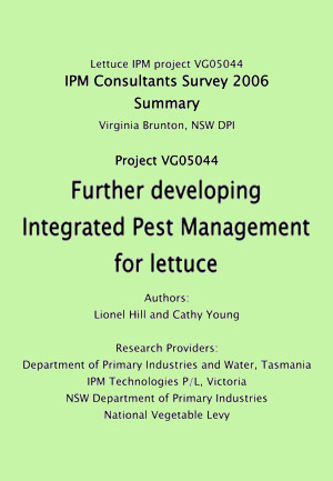 IPM Consultants Survey - 2006