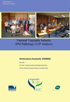 Vegetable pathogens - gap analysis - 2007