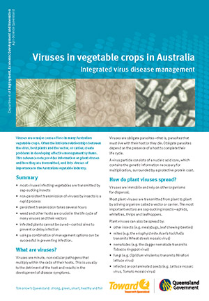 Viruses in Australian Vegetable crops