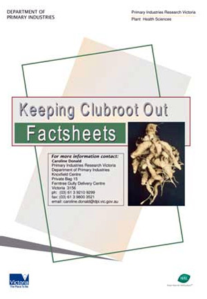 Clubroot factsheets