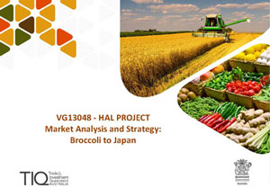 Broccoli to Japan-Market Analysis