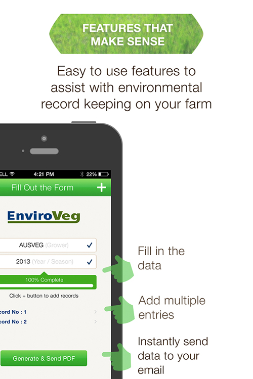 EnviroVeg App is now available