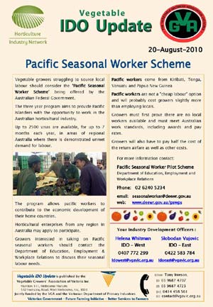 Pacific Seasonal Worker Scheme