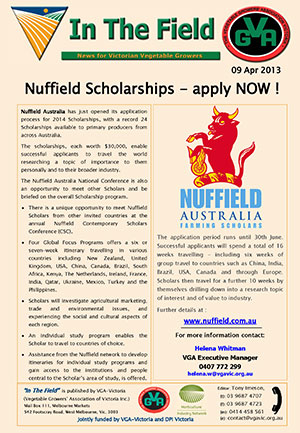 Nuffield Scholarships 2014 - Apply Now