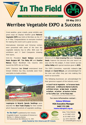 2013 Werribee EXPO Success