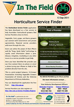 Horticulture Service Finder