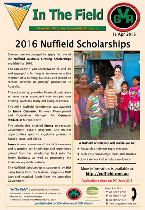 2016 Nuffield Scholarships