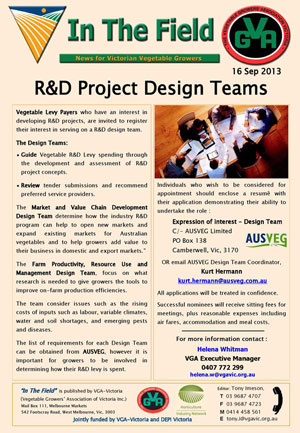 R&D Project Design Teams