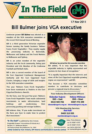 Bill Bulmer joins VGA executive