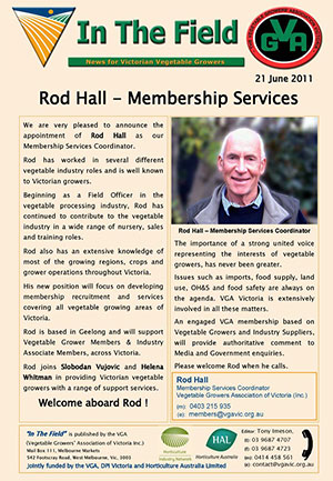 Rod Hall - Membership Services