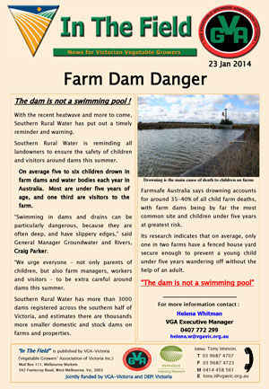 Farm Dam Danger