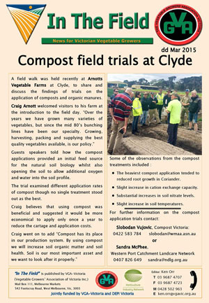 Compost Field Day at Clyde