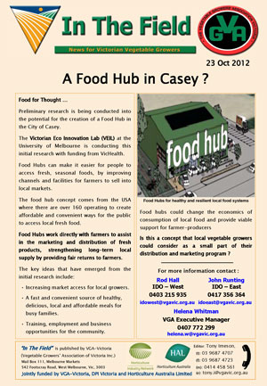 A Food Hub in Casey ?