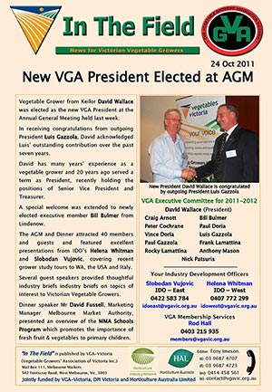 New President elected at AGM