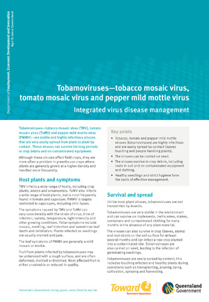 Management of Tobamoviruses 