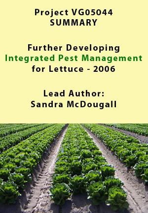 IPM Lettuce  - project summary