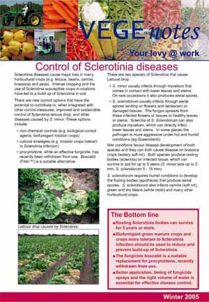 Sclerotinia control