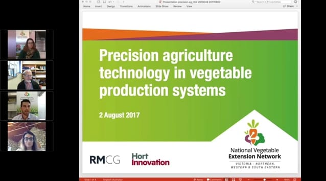 Precision agriculture technology in vegetable production systems